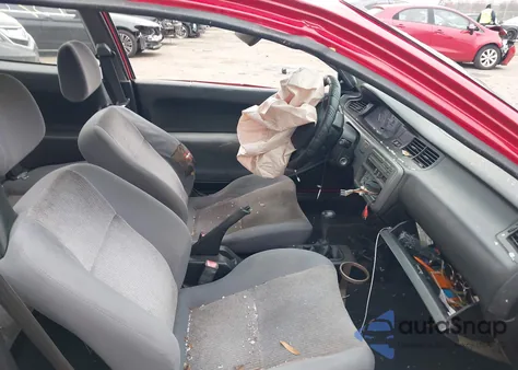 1993 Honda Civic Dx из США, поврежденный, VIN 2HGEH236XPH530784